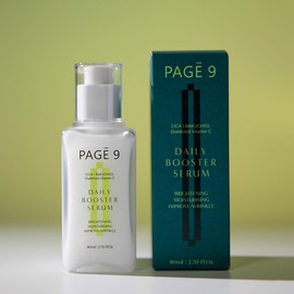 page nine Skin Booster Bakuchiol Spot Whitening Ampoule Hypoallergenic Niacinamide Vitamin C Pore Serum / 스킨부스터 바쿠치올 기미 미백 앰플 저자극 나이아신아마이드 비타민C 모공 세럼