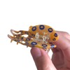 Cute Small Blue-Ringed Octopus Hair Clips,Novelty Acetate Ocean Element Claw