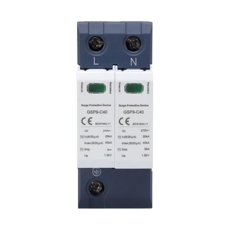Protector contra sobretensiones 40KA 275V T1/T2 – AGDCYREFBM AC SPD