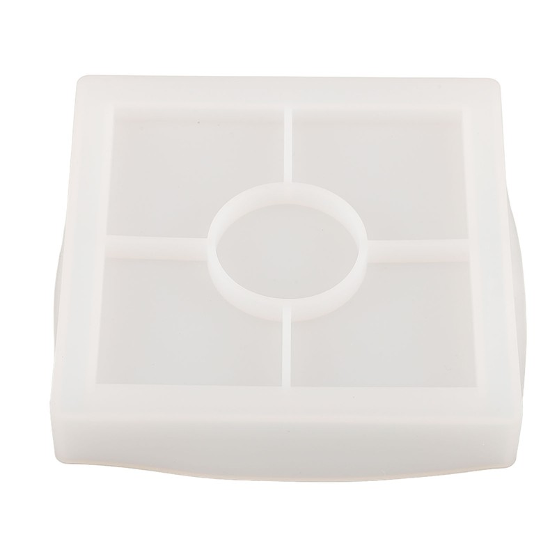 8 Pcs Silicone Coaster Molds Silicone Epoxy Resin Coaster Casting