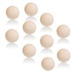 10 x Natural Wooden Craft Wood Balls 20mm