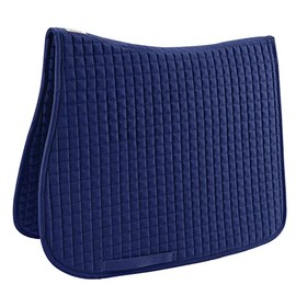 Dover Saddlery Quilted Dressage Pad, Size Dress, Navy