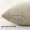 Artscope Pack of 2 Textured Boucle Cushion Covers Square Pillow