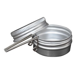KALUGII Driclip Dri-Clip 1st-T Titanium Stainless Steel with Aluminum Case Coffee Drip Spout Minimalist Ultra Lightweight Skimmer Kettle (Titanium)