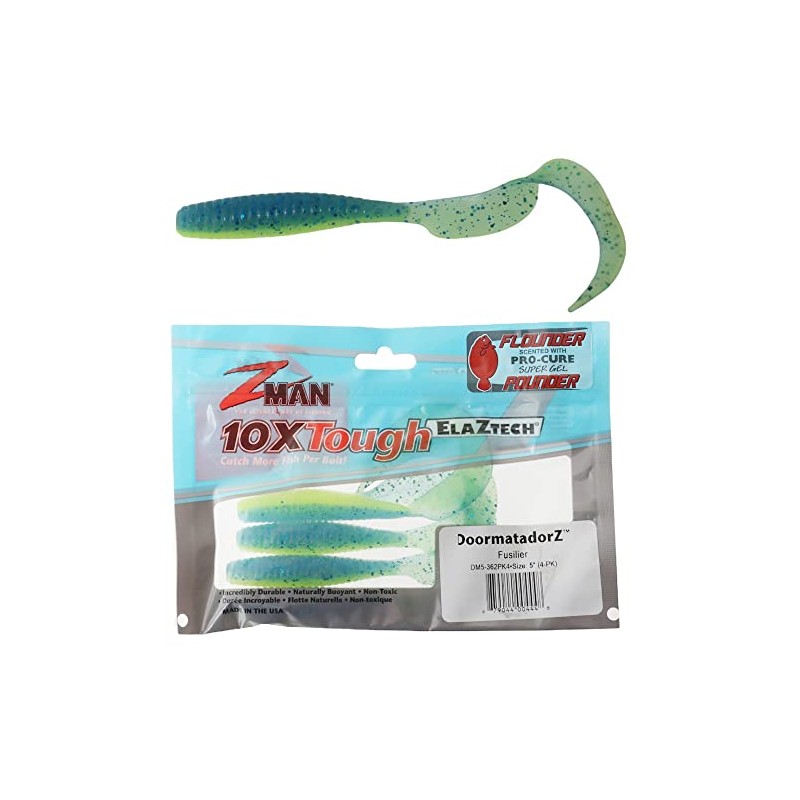 Z-Man DM5-362PK4 Doormatadorz 5" Fusilier 4 Pack