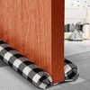 Draft Door Stopper 36 Inches, Draft Guard for Interior Door,