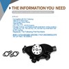 18-684M Water Pump Compatible with 5.7L 5.0L 4.3L Volvo Penta