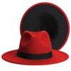 SAJUZEN Womens & Mens Fedora Hats, Wide Brim Fedora Hats