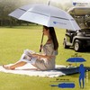 UV-Blocker UV Sun Protection Golf Umbrella - Double Canopy Vented