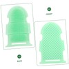 IWOWHERO 2pcs Super Absorbent Bath Glove Shower Exfoliating Brush Double-sided