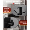 Auxmir Adhesive Hooks Heavy Duty 22lb(Max) Towel Hooks for Shower,