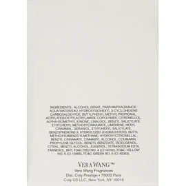 Vera Wang Eau de Parfum for Women - Delicate, Floral Scent - Notes of Iris, Lillies, & Sandalwood - Feminine & Subtle - 3.4 Fl Oz