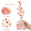 DIYDEC 120pcs Easter Cellophane Candy Bags,Bunny Egg Clear Treat Sweet