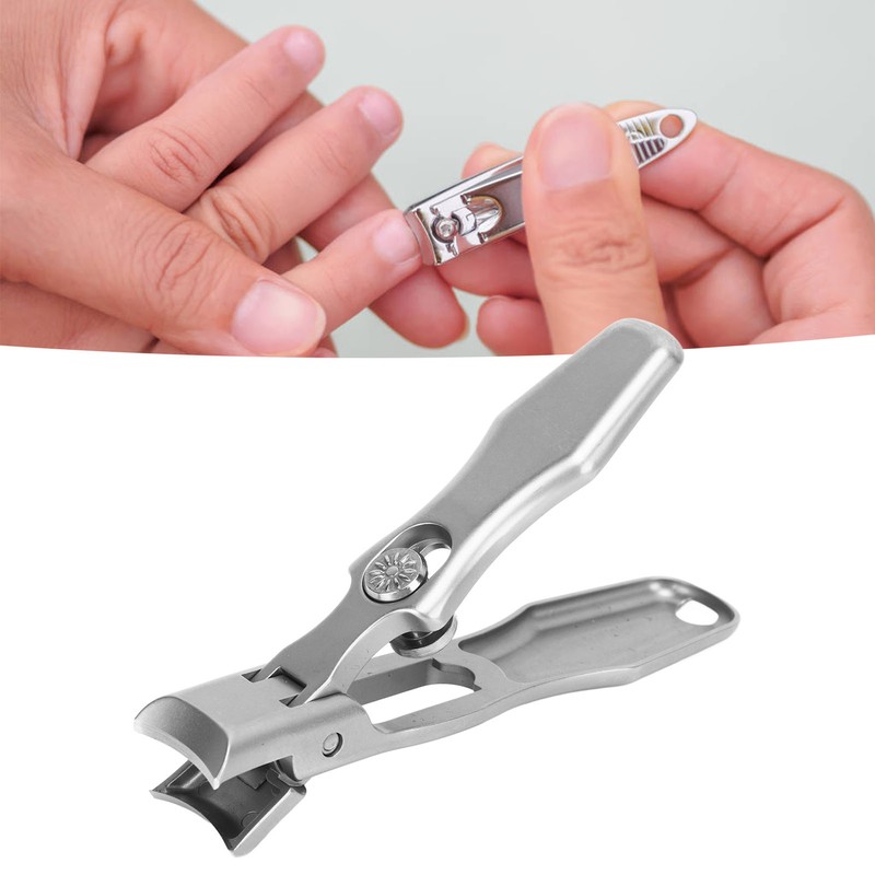Nail Clippers Stainless Steel High Sharpness Large Opening Portable Nail