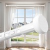 ZYKORT Heavy Duty Tension Curtain Rod No Drilling,Adjustable 39-173In,White