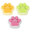 KQOZG Pack of 3 Cat Paw Squishy Stress Relief Fidget