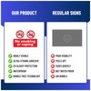 6 x No Smoking or Vaping Stickers – No Smoking