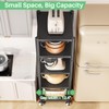 PXRACK 5-Tier Kitchen Storage Shelves, Adjustable Metal Shelves for Storage