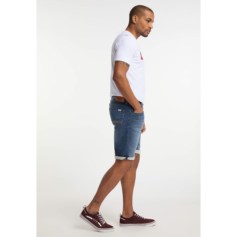 Mustang Men's Regular Fit Chicago Short Jeans, Denim Shorts (Chicago