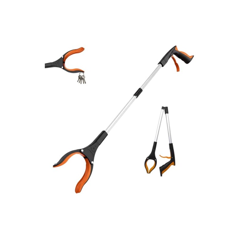 Litter Picker Heavy Duty Grabber Stick 32 Inch (32 Inches,