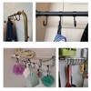 Zerniple Stainless Steel Hook Towel Hanger Black Hook Kitchen Utensil