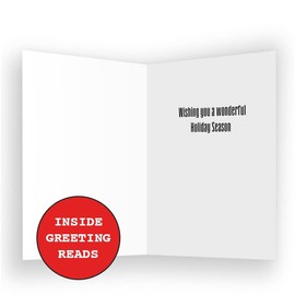 Wright Home & Gift Christmas Light Sail Boat Fresh Alternative Holiday Greeting Cards | 10 Pack Bulk Set + 10 Envelopes (4x6)