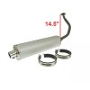 PCC GY6 125~150cc Exhaust Pipe Muffler FOR Chinese Scooters OD: