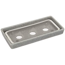 Nakamura Shoji [Incense Stand for Graves] Light Snow (Ceramic Incense Plate)