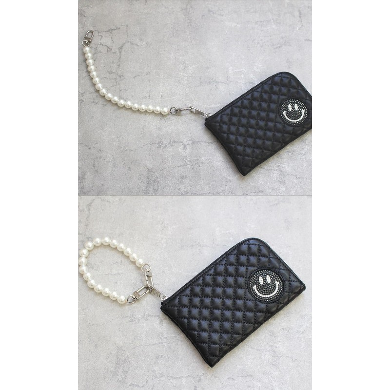 Salon de Alphard Pearl Strap, Smartphone Strap, Wrist, Hand Strap,