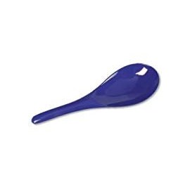 Gourmac 8-Inch Melamine Rice and Wok Spoon, Cobalt Blue