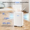 WHOY 30 Pints Smart Dehumidifier with WiFi App, for Home
