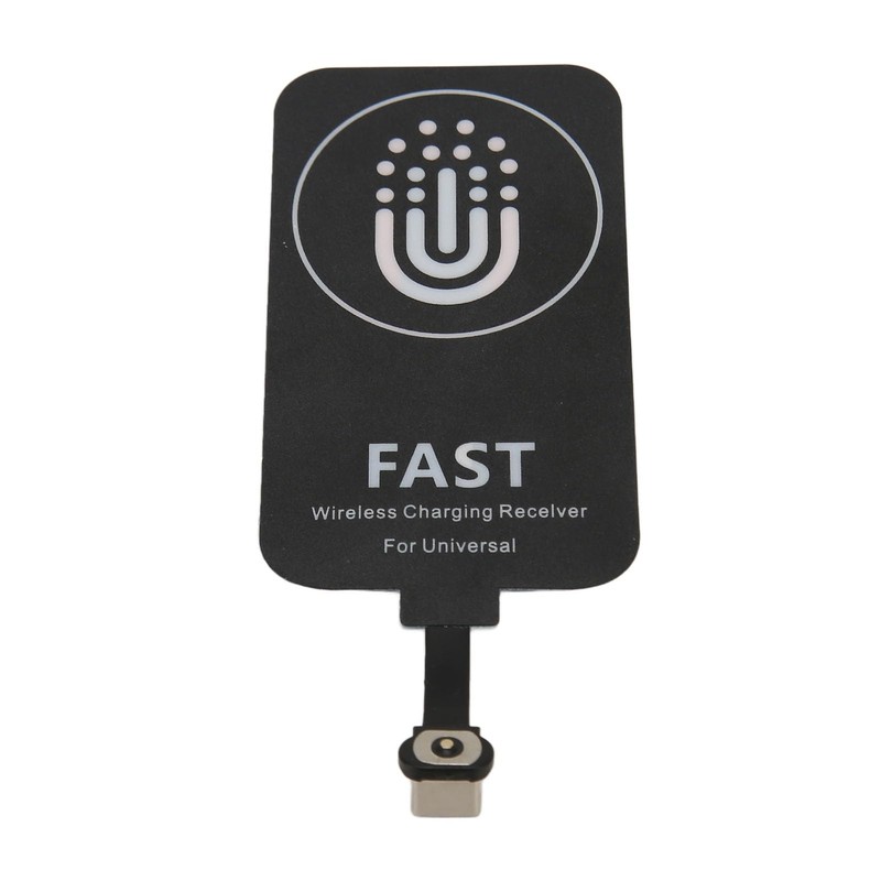 Type C Wireless Charging Receiver, 5V 2A Magnetic Suction Thin