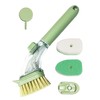 Soap Dispensing Dish Brush with 3 Replaceable Heads, Updated No
