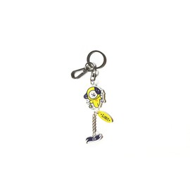 BT21 Solomon Shoji Acrylic Key Chain Hanging Constellation Winter Gift Cute Key Ring Accessory Character New Year Present, multicolor