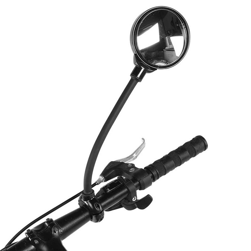 Bike Bicycle Rearview Mirror Handlebar Adjustable Mirror Rear Back View