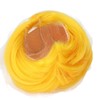Short Wig, Central Parting Doll Wig Soft Silk Suitable for