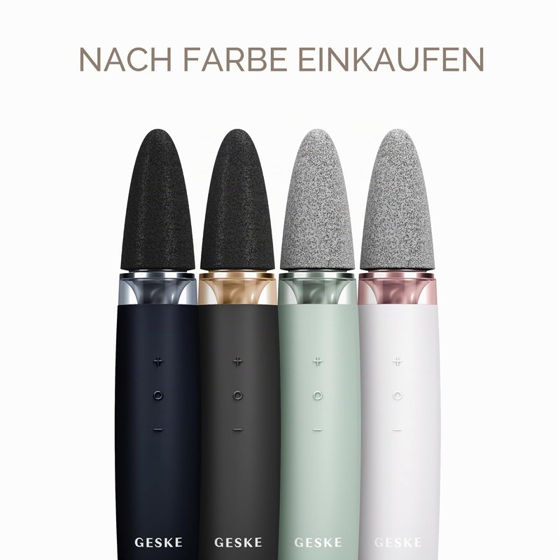 GESKE Electric Pumice Foot Smoothing Multi-Pen, 8 in 1