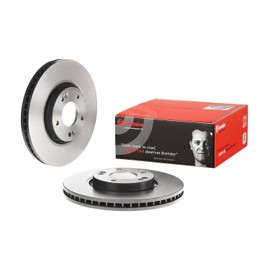 BREMBO Disco De Freno Delantero Izquierdo O Derecho Compatible con KIA SOUL de 2016 a 2019