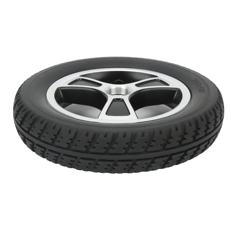 Electric Wheelchair Wheels, Rear wheel for electric wheelchair 10in polyurethane