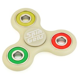 KOREZO FS06 "THE Hand Spinner" Spin Gear, Standard Type, Colorful Spinner (Glow, Luminous)