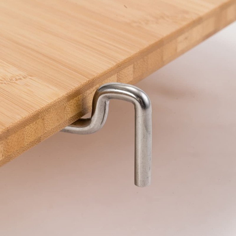 Snow Peak IGT Multi-Function Bamboo Open Right Table, Bamboo, CK-219