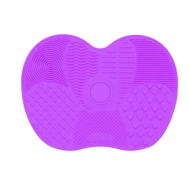 Silikon-Make-up-Pinsel-Reinigungspad, Make-up Pinsel Reinigungsmatte, Make-up-Pinsel-Schrubber-Pad, Tragbares Waschwerkzeug für Make-up Pinsel