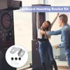 DIKEBAO 5 Pack Dartboard Bracket Dart Board Hanging Kit Dartboard