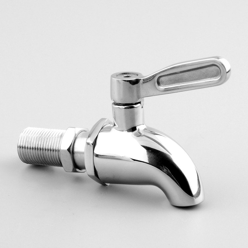 BTSKY™Stainless Steel Beverage Dispenser Replacement Spigot Fits 16mm（5/8 inch）Opening -
