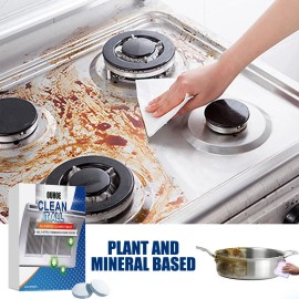 Tabletas Efervescentes Limpiadoras De Aceite De Cocina Para