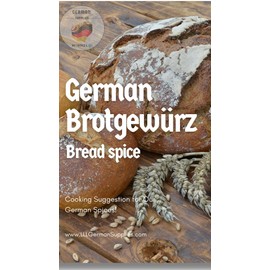 150g German Brotgewürz, Naturally Breadspice Blend, Rye Bread, German Spice, Sourdough Spice