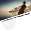 Fishing Landing Net Quick Folding Aluminium Alloy Rod Handheld Portable