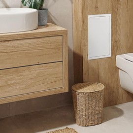 Miratic Inspection Flap White ABS Material (15 x 30 cm)