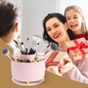 Top-spring 360° Rotating Makeup Organiser, Spinning Makeup Brush Holder with