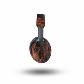 MightySkins Glossy Glitter Skin Compatible with Bose QuietComfort Ultra - Charcoal Flames | Protective, Durable High-Gloss Glitter Finish | Easy to Apply